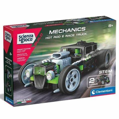 Clementoni Mechanics, Hot Rod And Race Truck