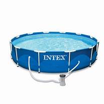 Intex Metal Frame Pool Set, 366x76cm, with filter pump