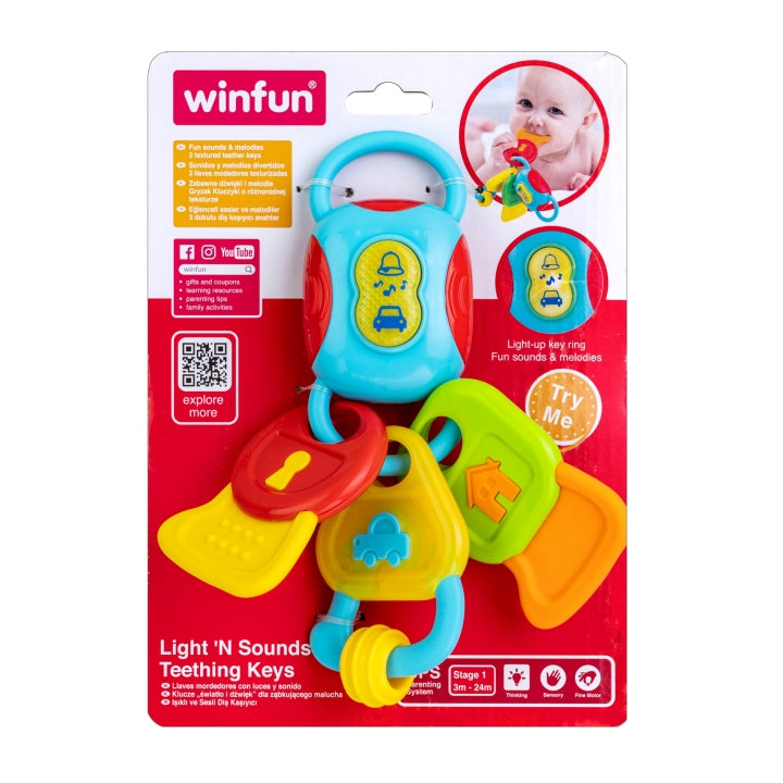 Winfun Light 'N Sounds Teething Keys