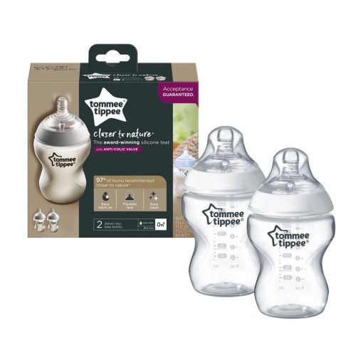 Tommee Tippee 260Ml Pp Bottle 2Pieces