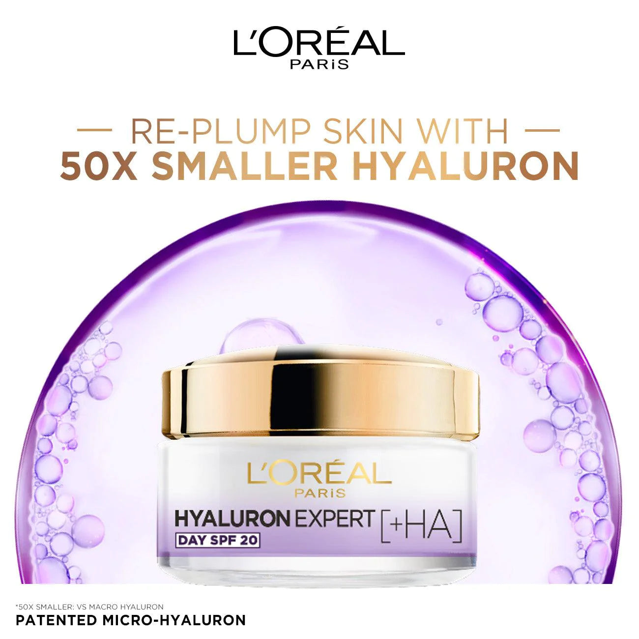 L'Oreal Paris Age Expert Hyaluronic Day Spf20 50Ml