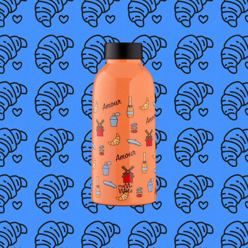 Mamawata Insulated Bottle Paris 470ml