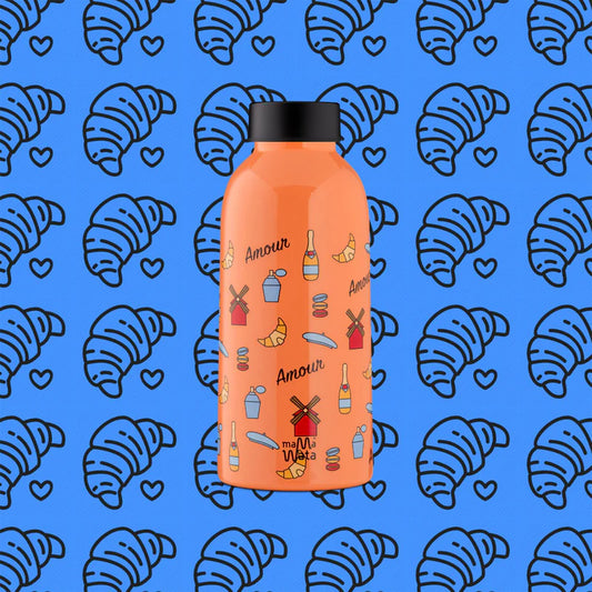 Mamawata Insulated Bottle Paris 470ml