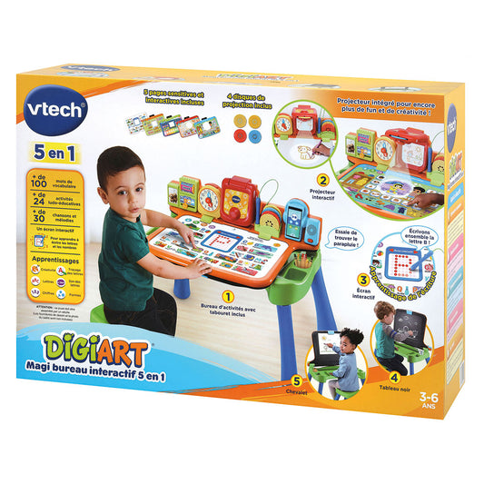 Vtech Magi Bureau Interactif 5en1