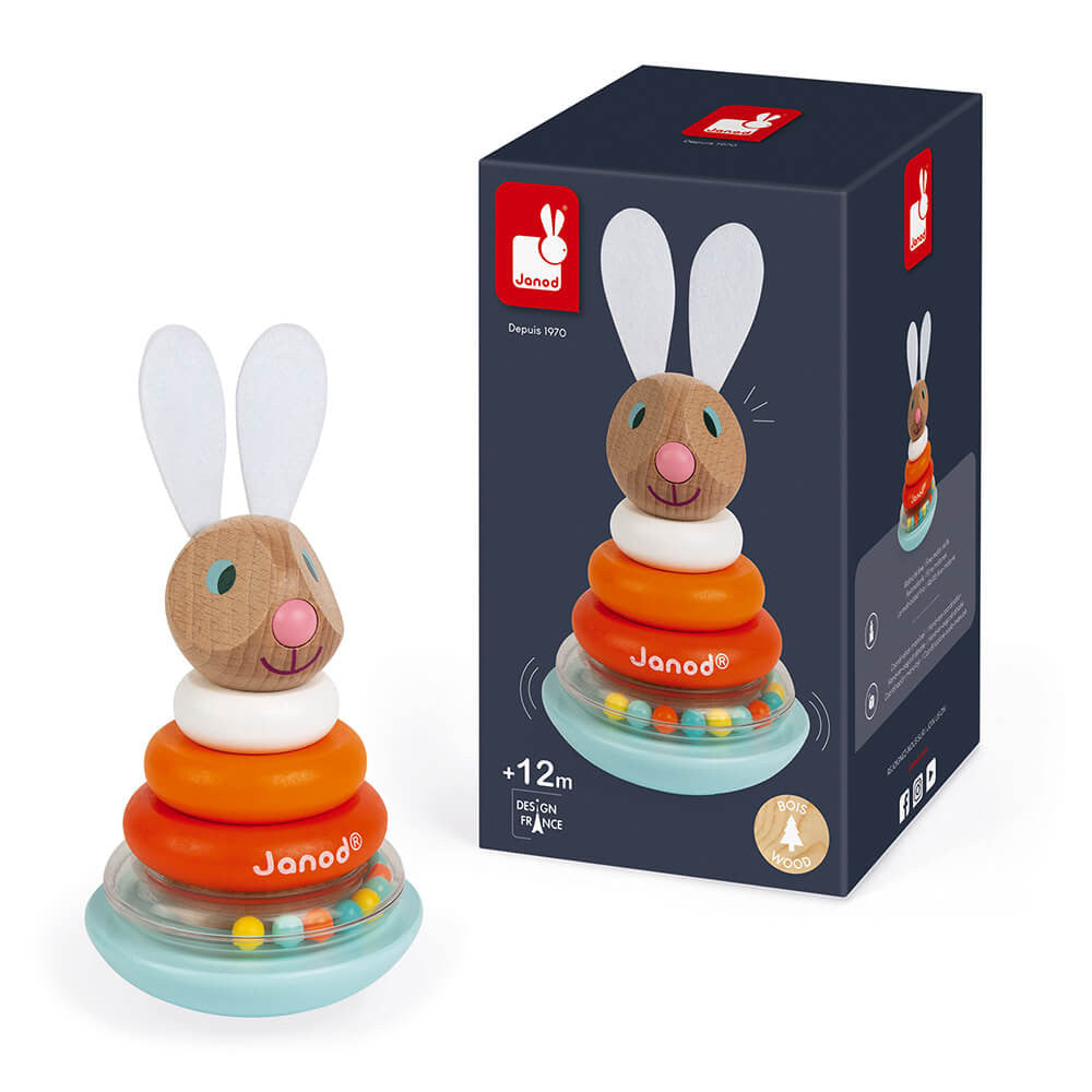Janod Lapin Stackable Roly-Poly