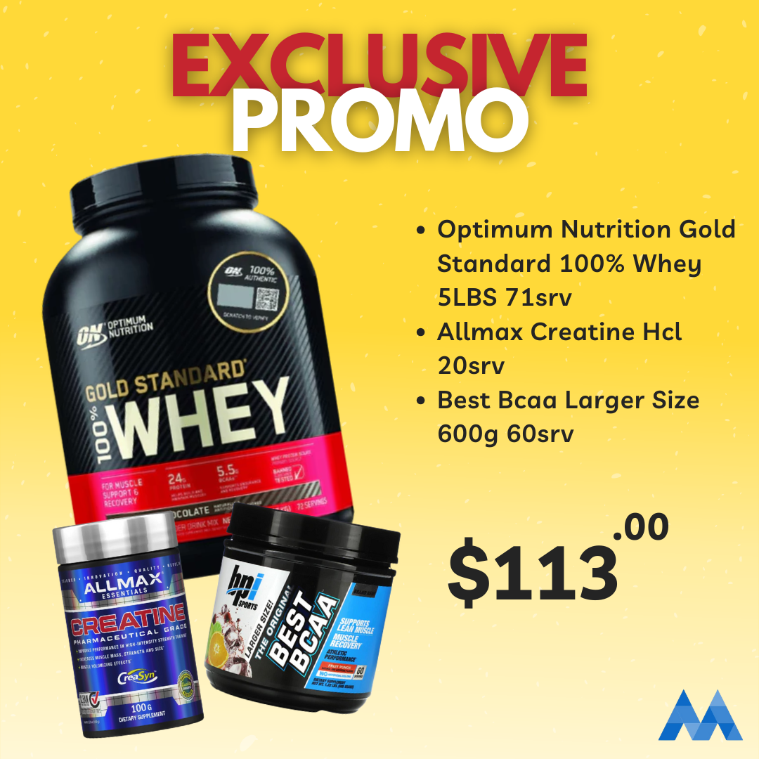 Whey Gold Standard + Larger Best Bcaa + Creatine