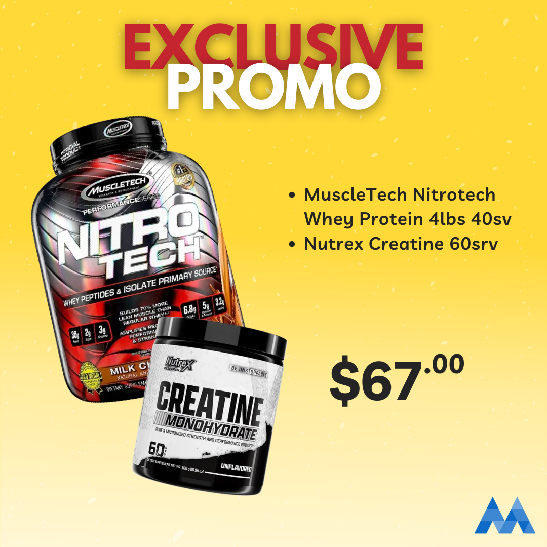 Nitrotech + Nutrex Creatine