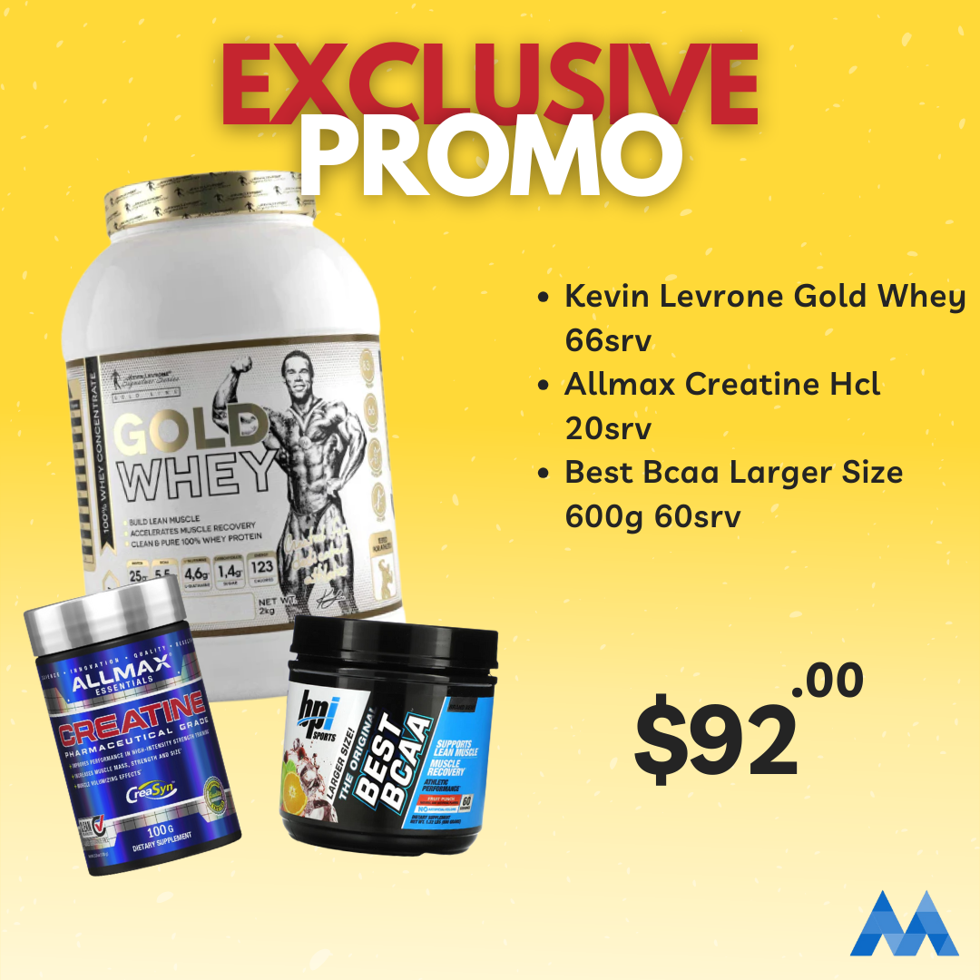 Gold Whey KL + Larger Best Bcaa + Creatine