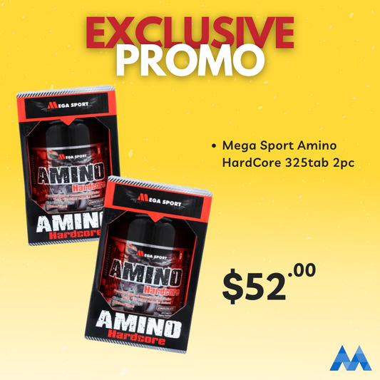 Mega Sport Amino HardCore 325tab 2pc