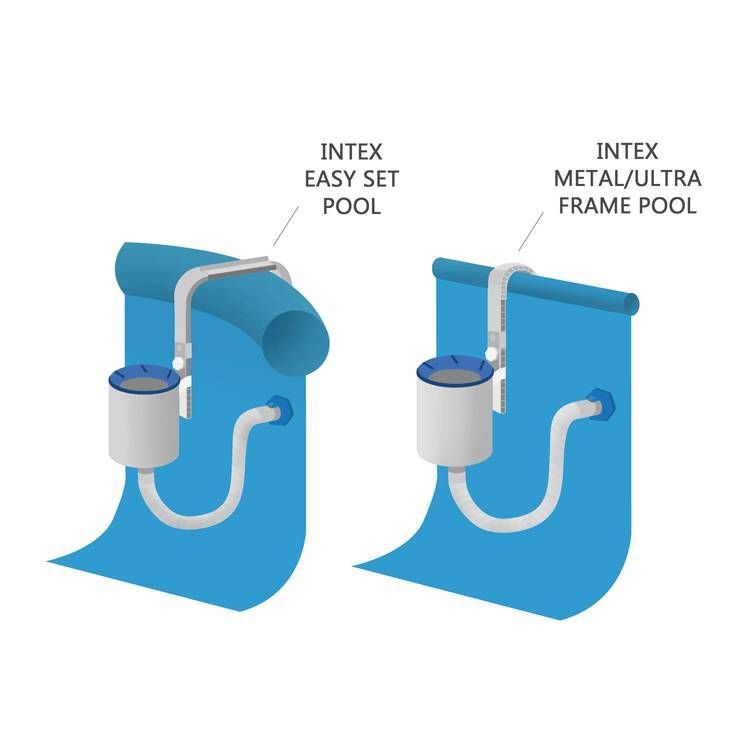 Intex Deluxe Surface Skimmer - with wall mount