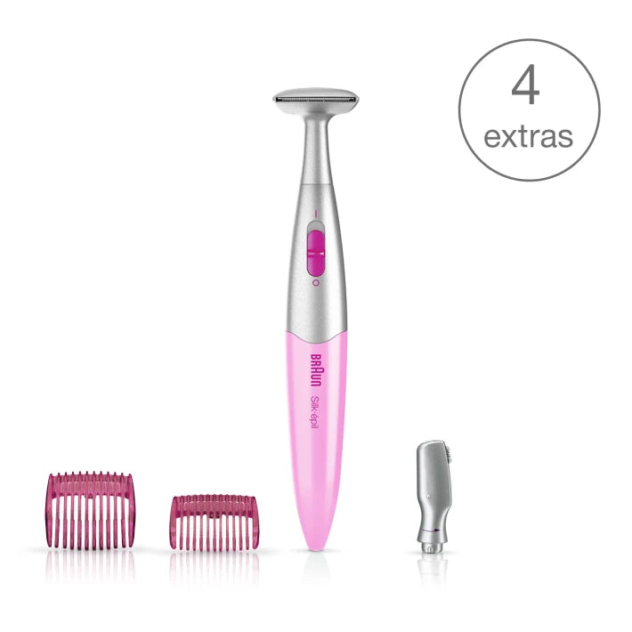 Braun Silk-épil 3in1 Trimmer with 4 Extras, High Precision Head
