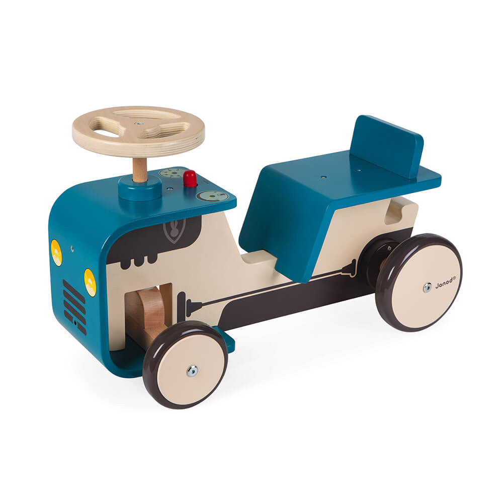Janod Wooden ride-on tractor