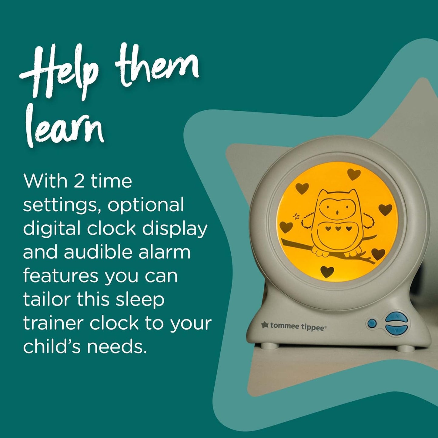 Tommee Tippee USB Groclock Sleep Trainer Clock