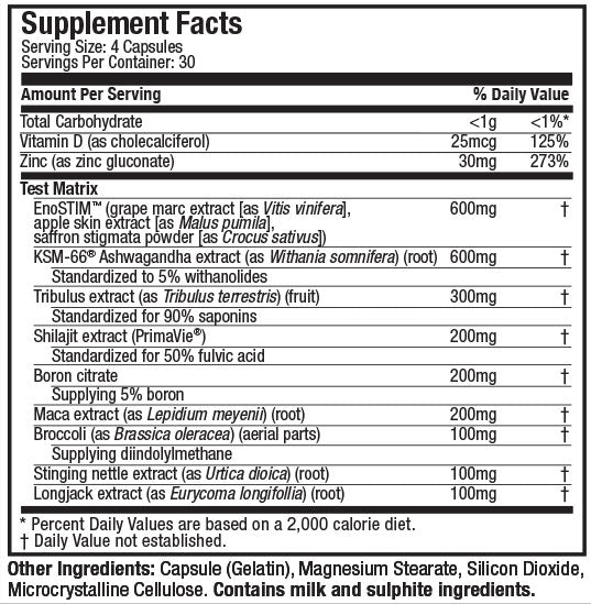 MuscleTech Test HD Elite Test Booster 30srv