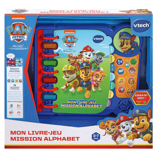 Vtech My Paw Patrol Alphabet Mission Game Book