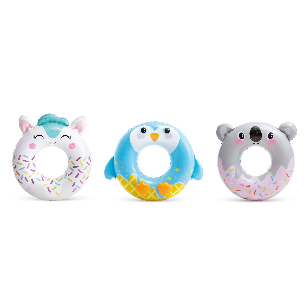 Intex  Cute Animal Inflatable Swim Rings
