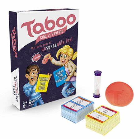 Hasbro Games Taboo Kids Vs Parents – French