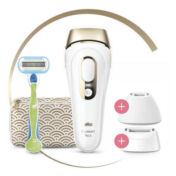 Braun IPL Wht/Gold Box AP Silk-Expert Pro 5