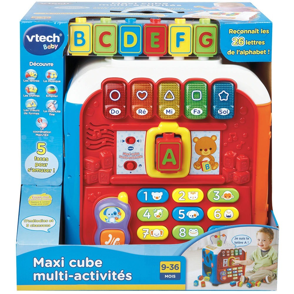 Vtech Maxi cube multi-activités