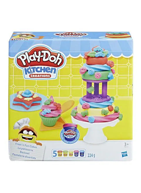 Hasbro Playdoh Kitchen Creations Frost N Fun Cakes