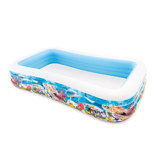 Intex Swim Center Tropical Reef inflatable Family Swimming Pool