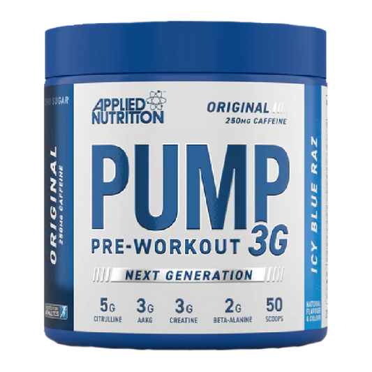 Pump 3G Pre Workout 375g (with Caffeine) 50srv