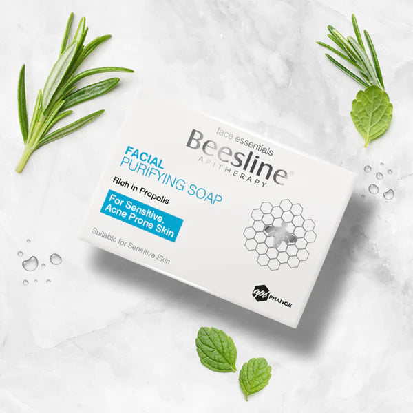 Beesline Facial Purifying Soap - For Sensitive, Dry & Oily Skin  85G