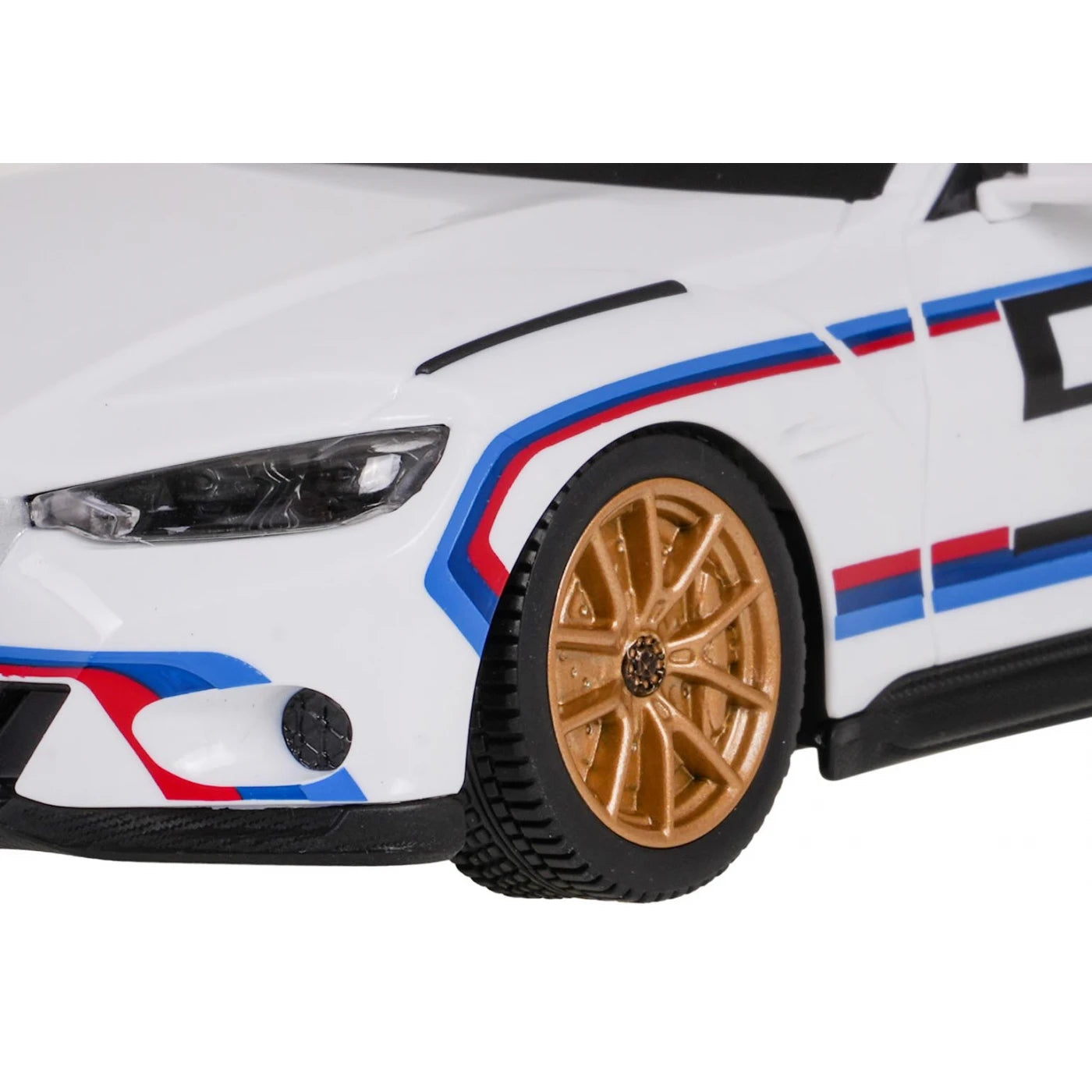 Rastar RC BMW 3.0 CSL Kids Toy Car with Remote Control White 92800 1:14 Scale