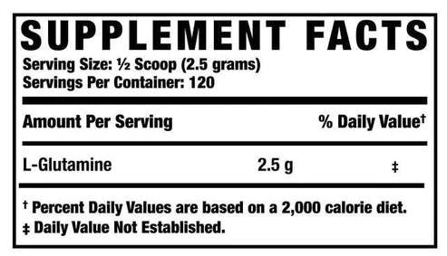 RC Glutamine 120srv