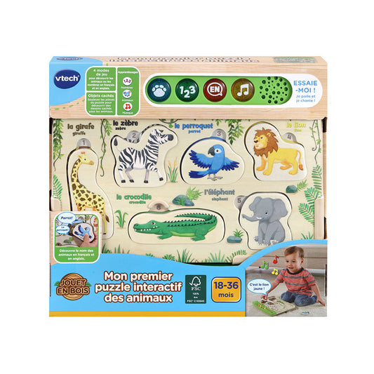 Vtech My first interactive animal puzzle