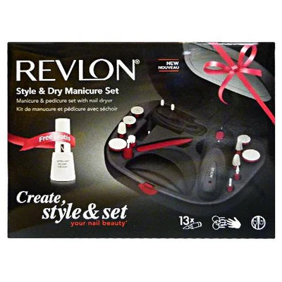 REVLON Style and Dry Manicure and Pedicure Set