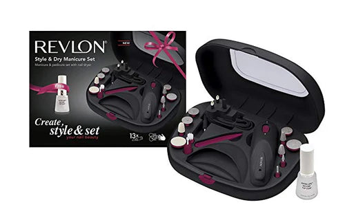 REVLON Style and Dry Manicure and Pedicure Set