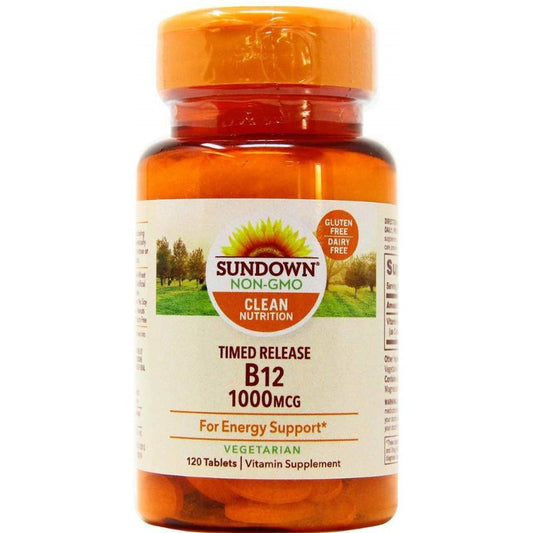 Sundown Timed Release Vitamin B12 1000 mcg 120tab