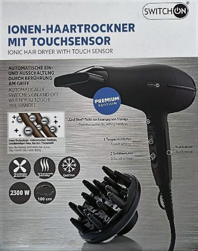 SWITCH ON Premium Hair Dryer With Touch Sensor