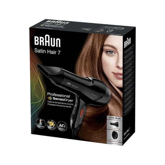 Braun Satin Hair 7 SensoDryer, Professional Hair Dryer, Diffuser