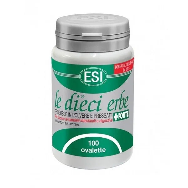ESI ten herbs Pressed Herbs in Powder FORTE -100 tablets-