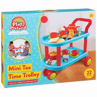 Play & Pretend Tea Time Trolley Set