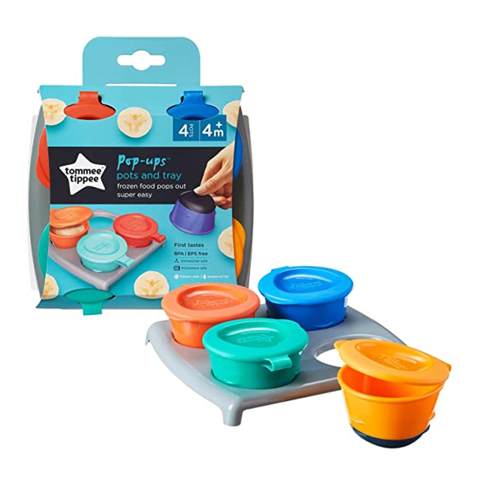 Tommee Tippee Express Pop Up Freezer Pots And Tray