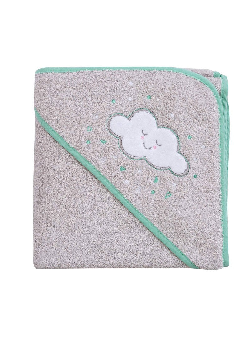 Clevamama Splash & Wrap Apron Bath Towel - Grey