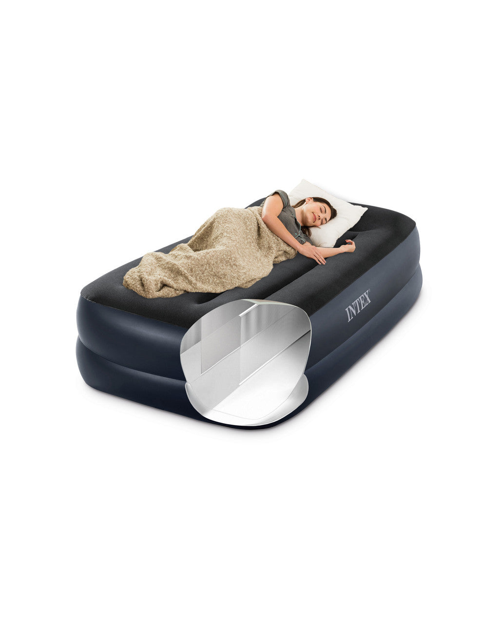 Intex Dura Beam Pillow Rest Raised Air Mattress