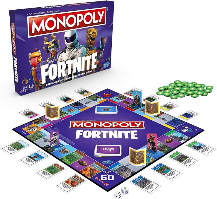 Hasbro Games Monopoly Fortnite Edition English Version