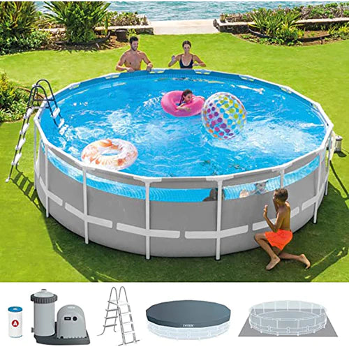Intex Prism Frame Clearview Set above-ground pool - 427 x 107 cm