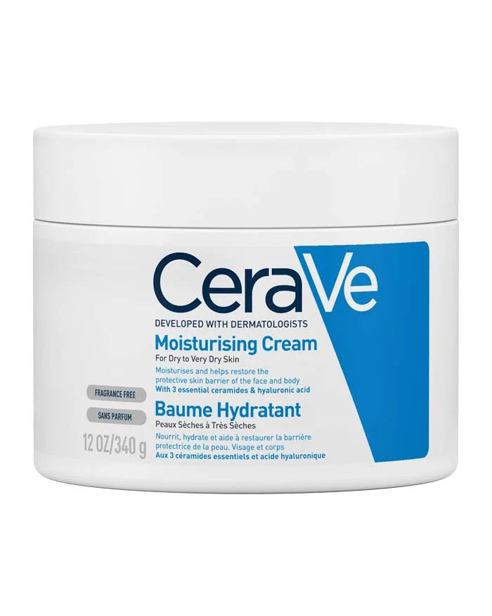 CeraVe Moisturizing Cream Pot, Rich cream for dry to very dry skin