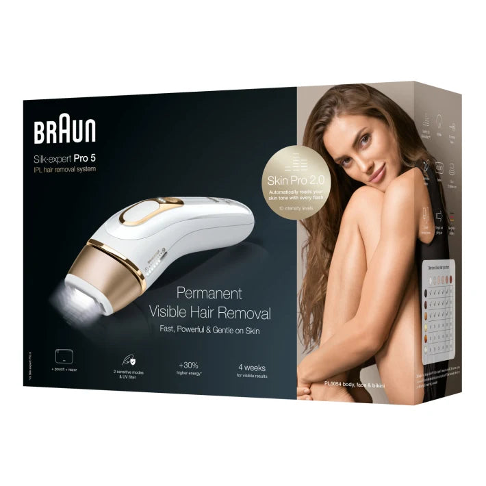 Braun IPL Silk-Expert Pro 5, Wht/Gold Box AP