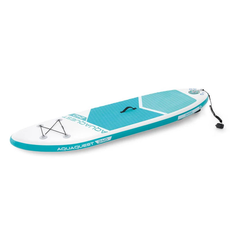 Intex Aqua Quest 240 Youth Inflatable Stand Up Beach Paddle