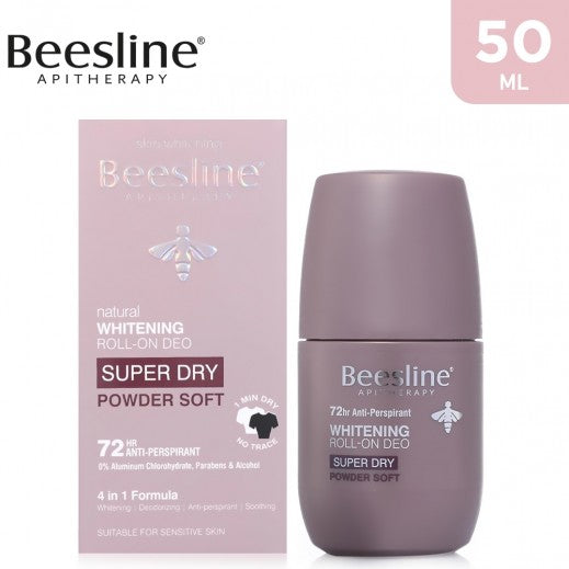 Beesline Whitening Roll on Deo Super Dry, 50ml