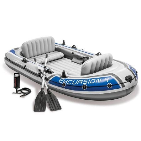 Intex Inflatable Excursion 4 Boat Set 315 x 165 x 43 cm