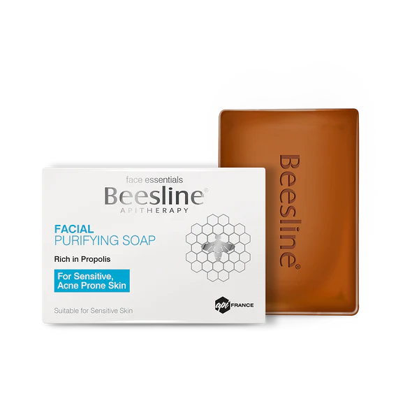 Beesline Facial Purifying Soap - For Sensitive, Dry & Oily Skin  85G